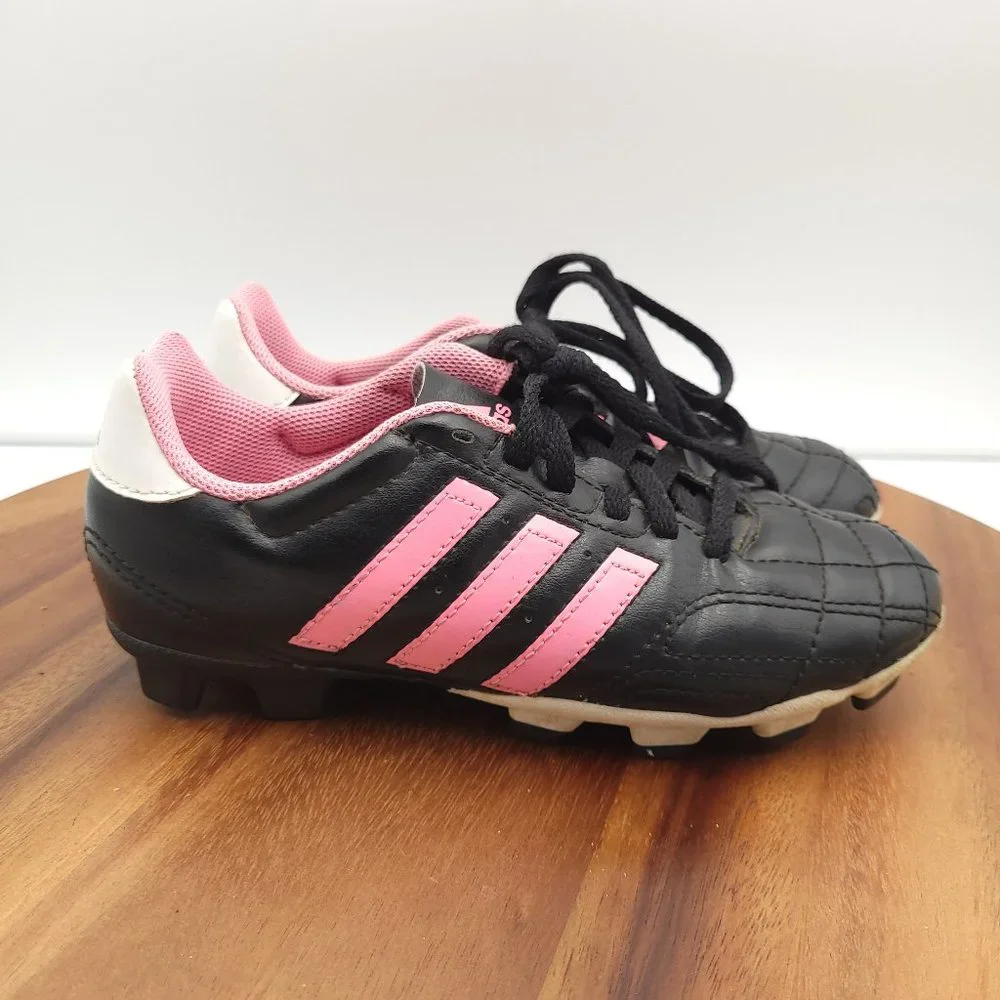 ADIDAS Goletto IV TRX FG Soccer Cleats Kids Youth Size 1.5 Shoes G65054 Black